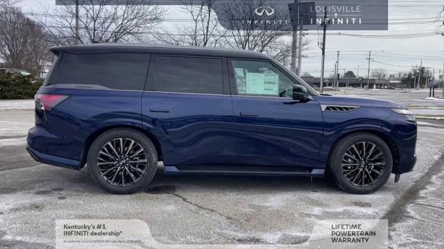 new 2025 INFINITI QX80 car, priced at $99,999