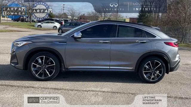 used 2023 INFINITI QX55 car, priced at $39,371