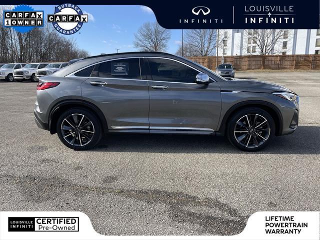 used 2023 INFINITI QX55 car, priced at $39,371