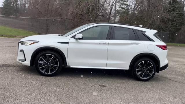 new 2025 INFINITI QX50 car, priced at $55,200