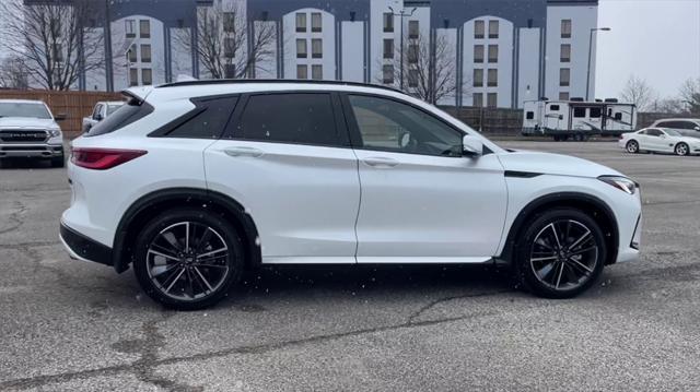 new 2025 INFINITI QX50 car, priced at $55,200