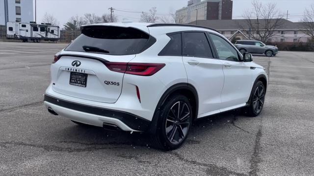 new 2025 INFINITI QX50 car, priced at $55,200