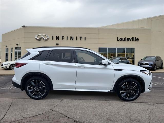 new 2025 INFINITI QX50 car, priced at $55,200