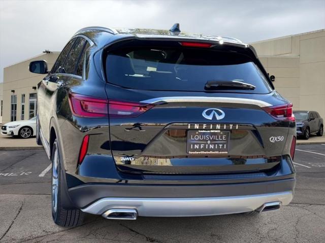 used 2024 INFINITI QX50 car, priced at $38,557