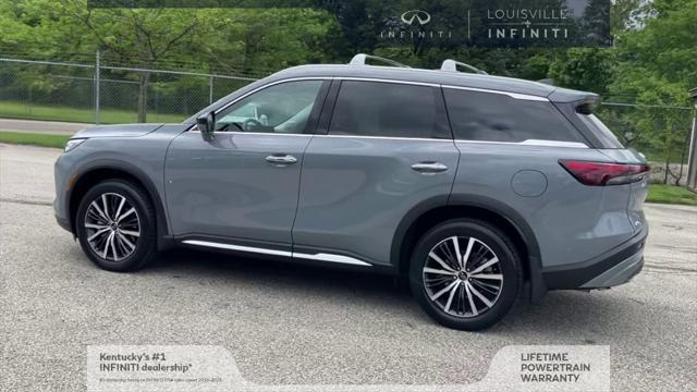 new 2025 INFINITI QX60 car, priced at $58,400