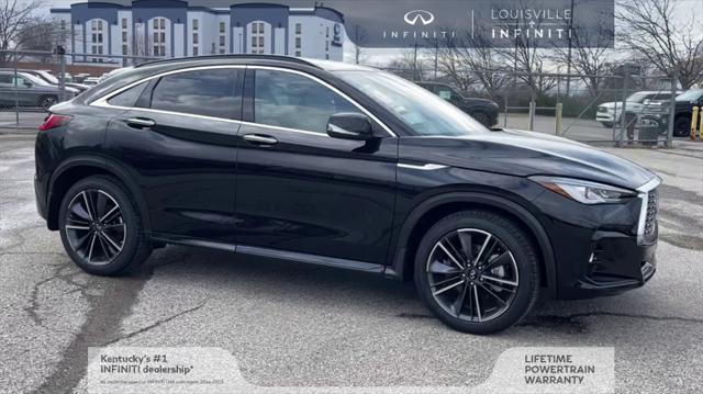 new 2025 INFINITI QX55 car, priced at $46,000