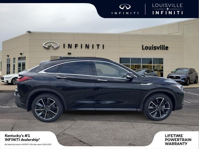 new 2025 INFINITI QX55 car, priced at $46,000