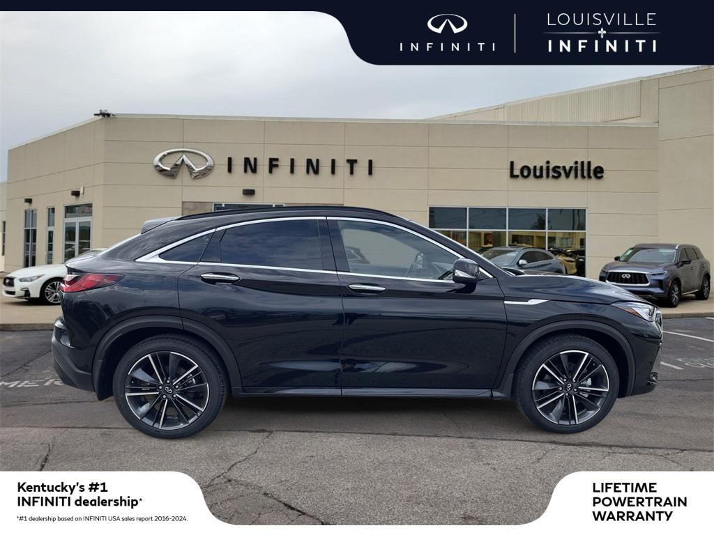 new 2025 INFINITI QX55 car, priced at $45,000