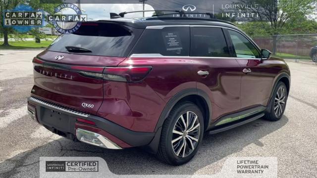 used 2022 INFINITI QX60 car, priced at $44,288