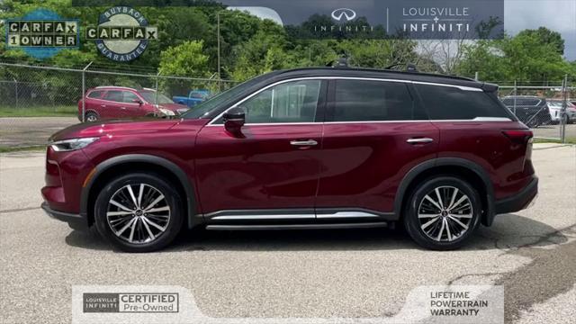 used 2022 INFINITI QX60 car, priced at $44,288