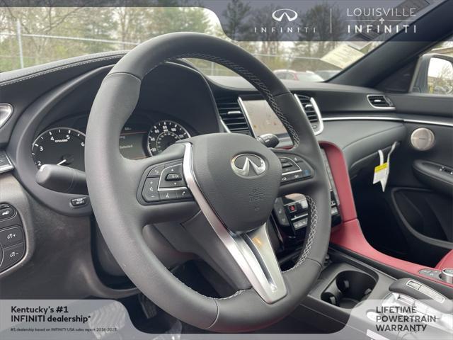 new 2025 INFINITI QX50 car, priced at $54,170