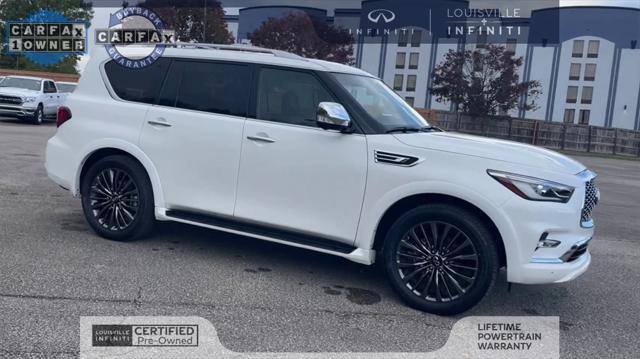 used 2024 INFINITI QX80 car, priced at $58,875