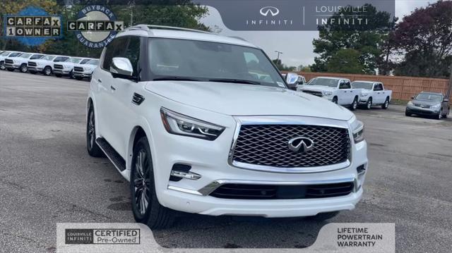 used 2024 INFINITI QX80 car, priced at $58,875