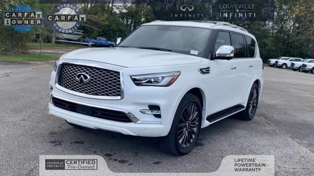 used 2024 INFINITI QX80 car, priced at $58,875