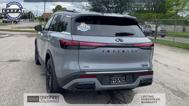 used 2025 INFINITI QX60 car, priced at $48,988