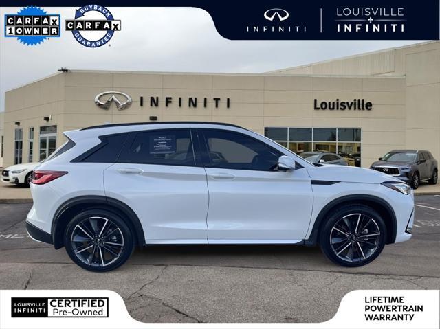 used 2024 INFINITI QX50 car, priced at $42,137