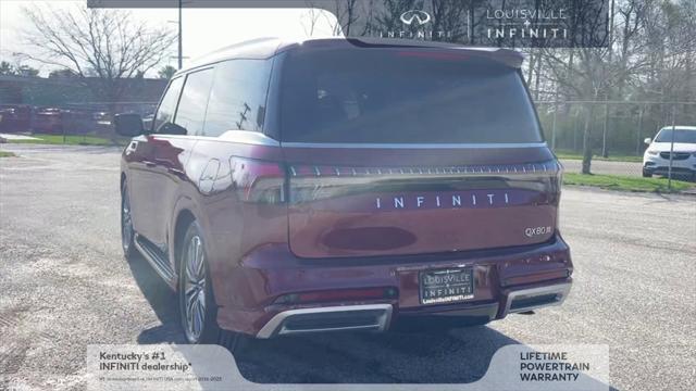 new 2025 INFINITI QX80 car, priced at $89,889