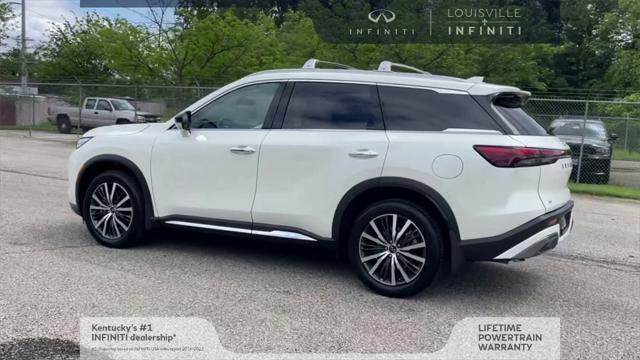new 2025 INFINITI QX60 car, priced at $58,400