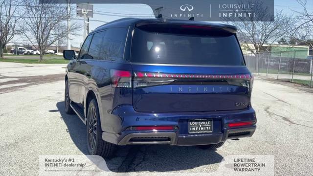 new 2025 INFINITI QX80 car, priced at $112,590
