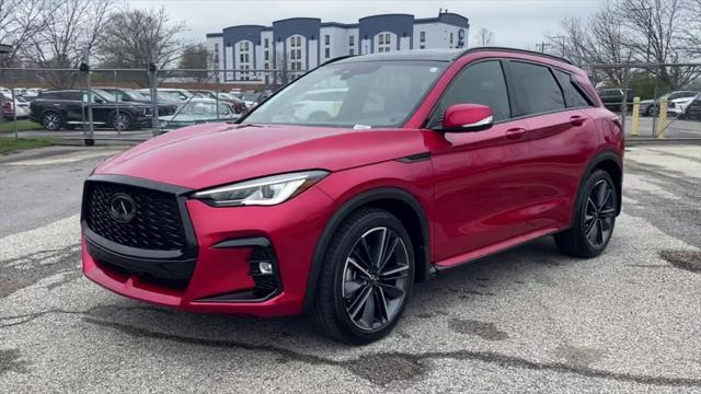new 2025 INFINITI QX50 car, priced at $54,170