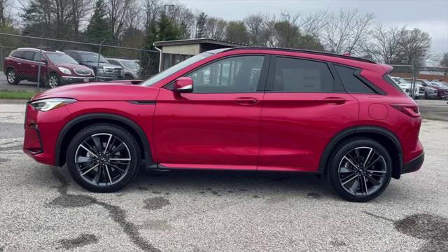 new 2025 INFINITI QX50 car, priced at $54,170