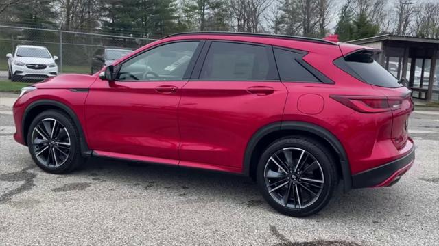 new 2025 INFINITI QX50 car, priced at $54,170