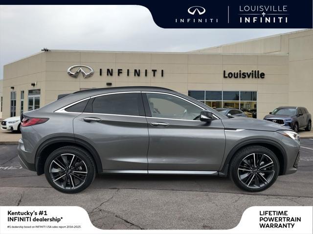 new 2025 INFINITI QX55 car, priced at $48,526