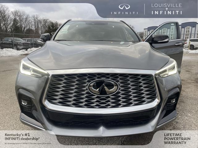 new 2025 INFINITI QX55 car, priced at $46,000