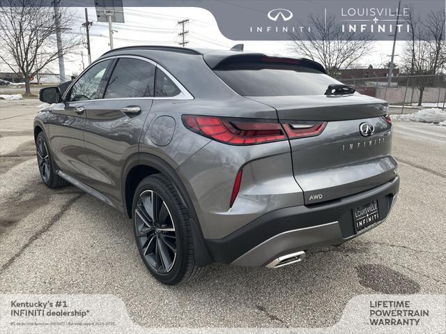 new 2025 INFINITI QX55 car, priced at $46,000
