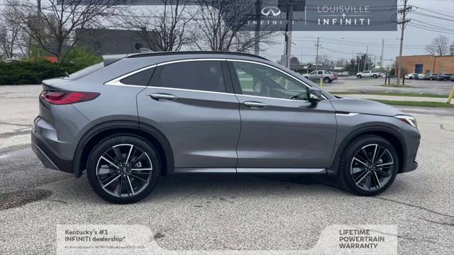 new 2025 INFINITI QX55 car, priced at $54,180
