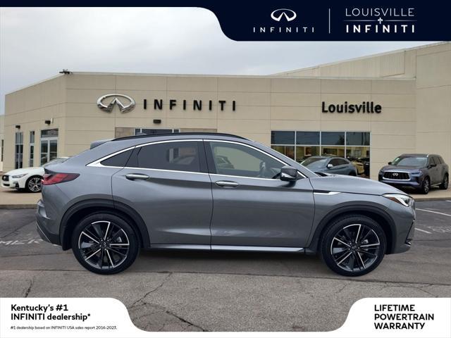 new 2025 INFINITI QX55 car, priced at $54,180