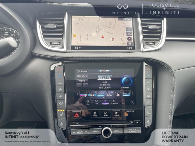 new 2025 INFINITI QX55 car, priced at $54,180