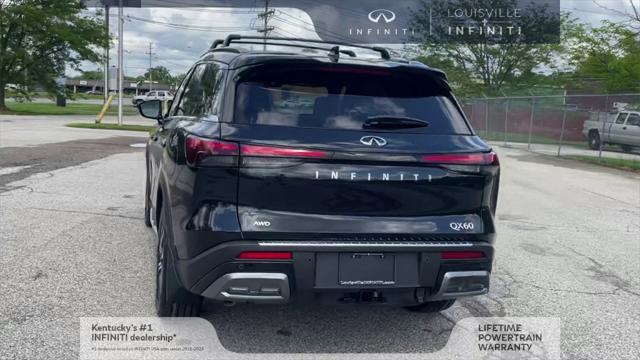 new 2025 INFINITI QX60 car, priced at $60,150