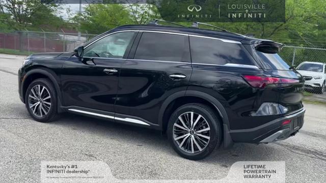 new 2025 INFINITI QX60 car, priced at $60,150
