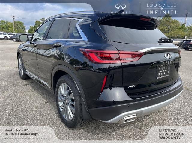 new 2025 INFINITI QX50 car, priced at $49,980