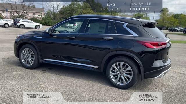 new 2025 INFINITI QX50 car, priced at $49,980