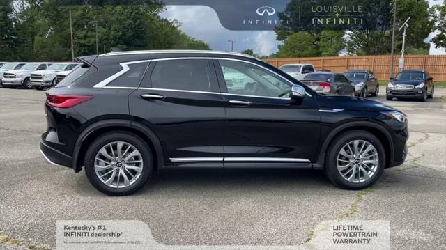 new 2025 INFINITI QX50 car, priced at $49,980