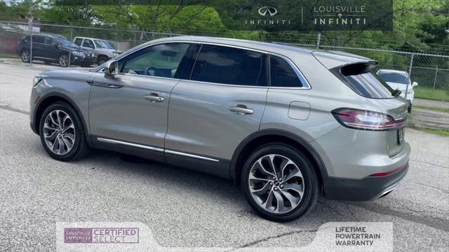 used 2023 Lincoln Nautilus car, priced at $39,649