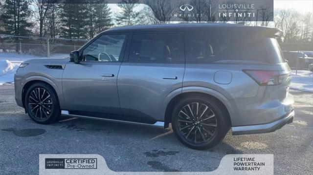 used 2025 INFINITI QX80 car, priced at $98,500