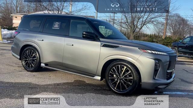 used 2025 INFINITI QX80 car, priced at $98,500