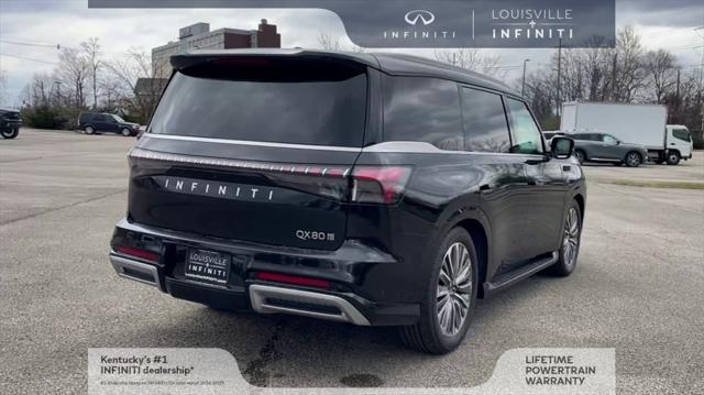 new 2025 INFINITI QX80 car, priced at $91,332