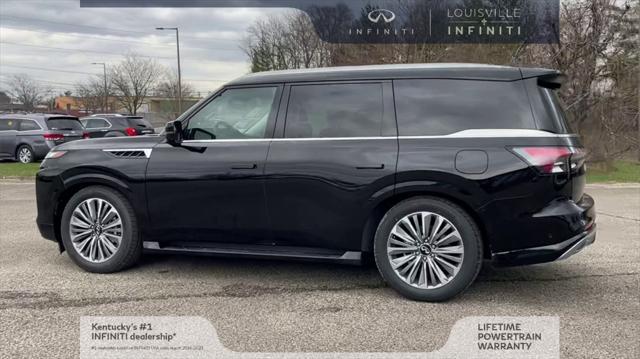 new 2025 INFINITI QX80 car, priced at $91,332