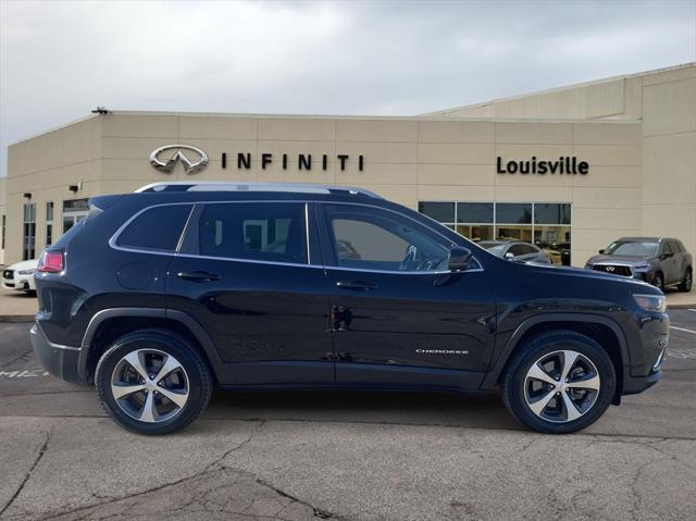 used 2021 Jeep Cherokee car, priced at $23,250