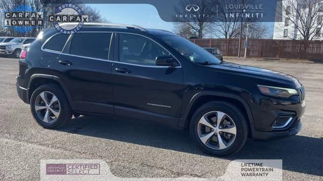 used 2021 Jeep Cherokee car, priced at $20,988