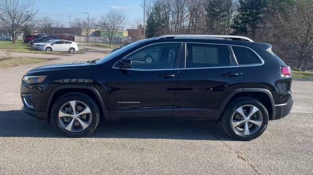 used 2021 Jeep Cherokee car, priced at $23,250