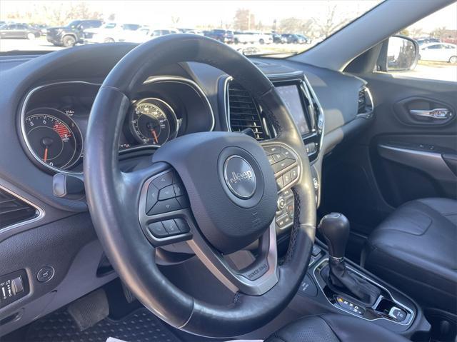 used 2021 Jeep Cherokee car, priced at $23,250