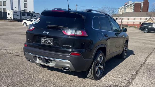 used 2021 Jeep Cherokee car, priced at $23,250