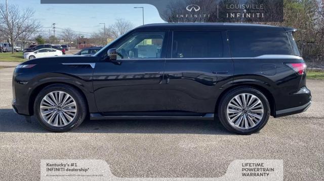 new 2025 INFINITI QX80 car, priced at $98,464