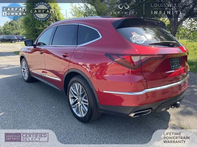 used 2023 Acura MDX car, priced at $47,661