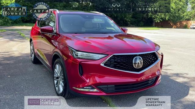 used 2023 Acura MDX car, priced at $47,661